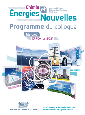 colloque chimie énergies nouvelles