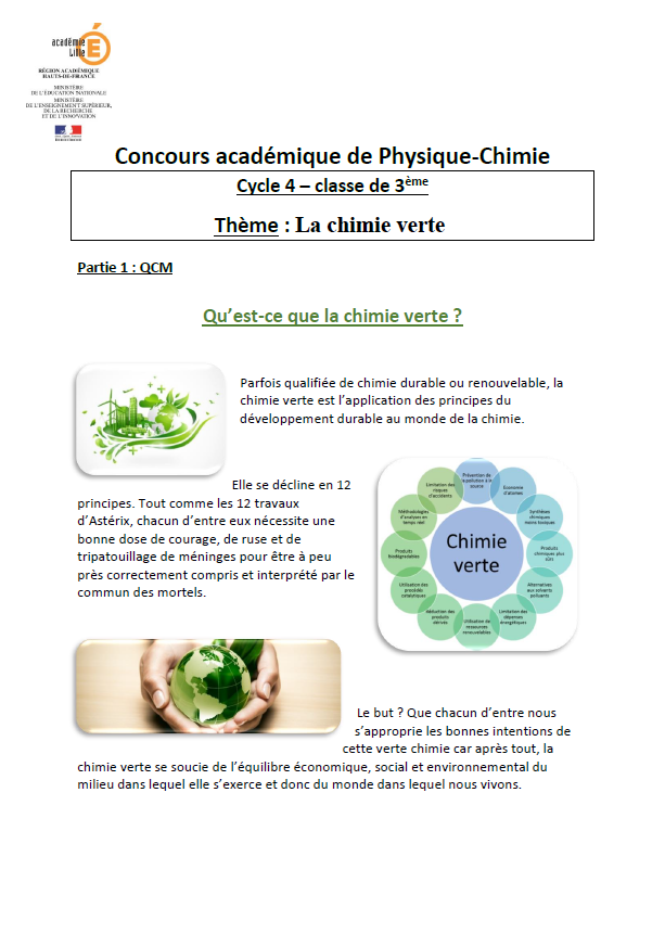 concours 3eme